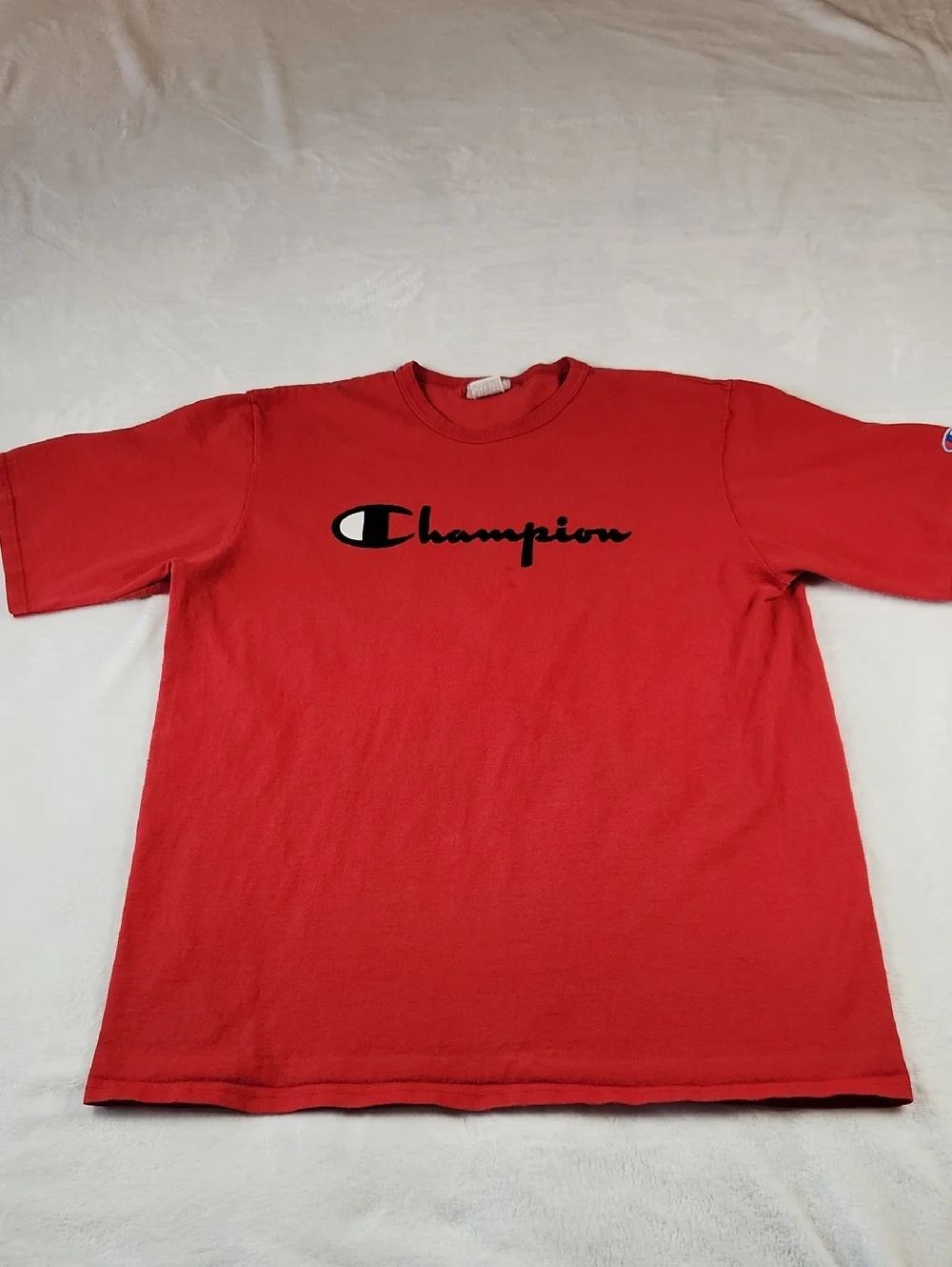 Champion T Shirt Red Men's XXL - Picture 15 of 16